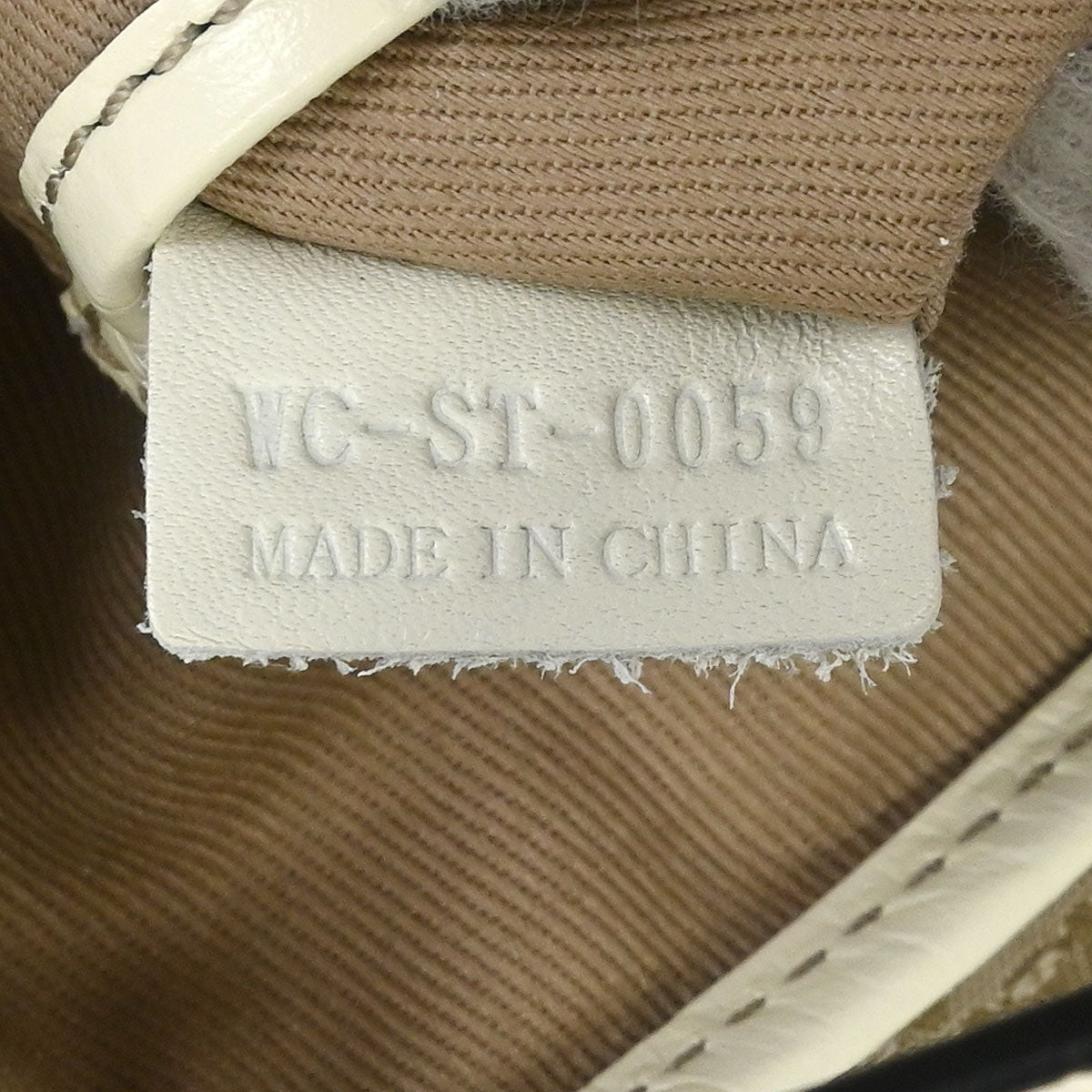 Celine * Beige Macadam Shoulder Bag