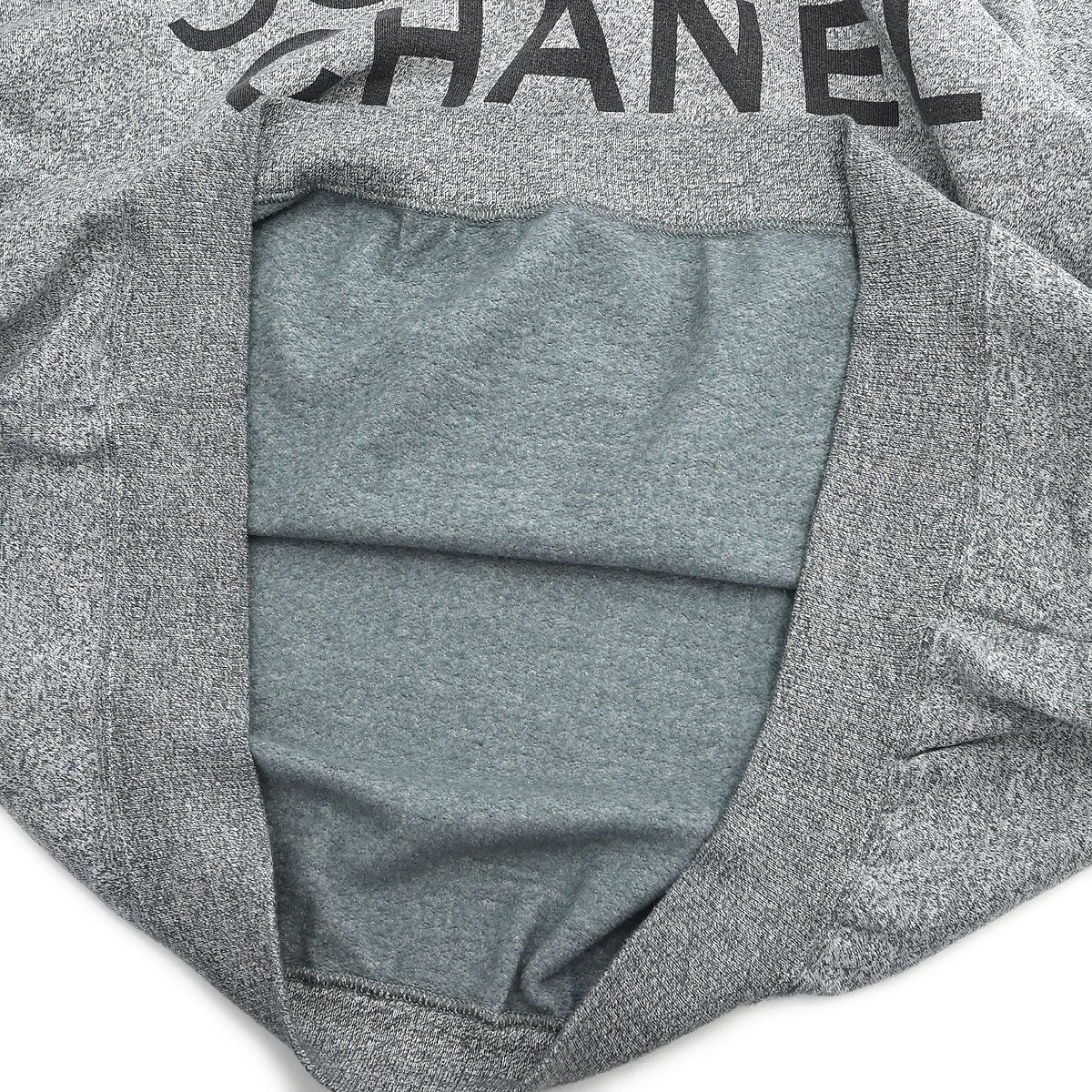 Chanel Long Sleeve Top Sweater Gray