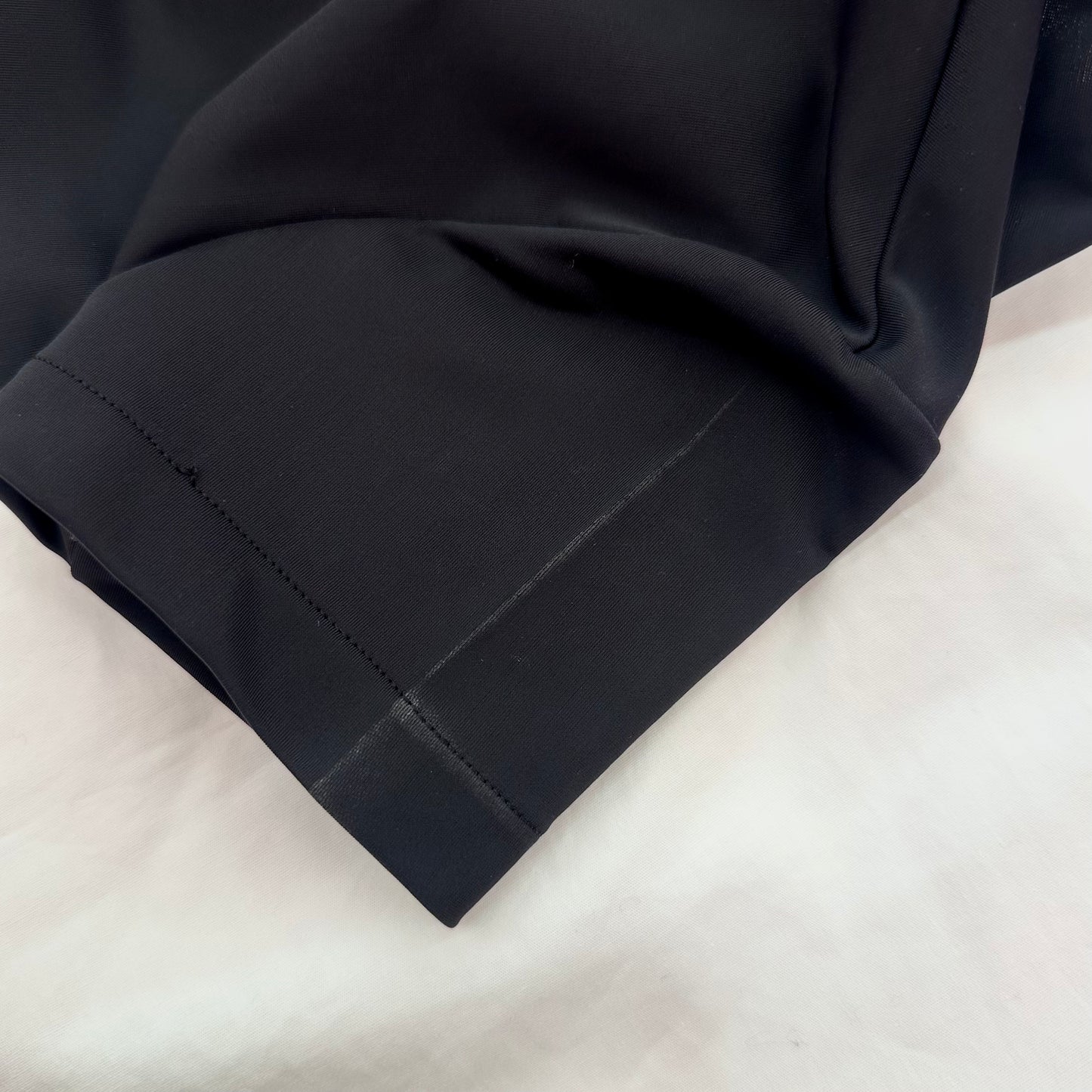 Chanel 1995 Cropped T-shirt Top Black #38
