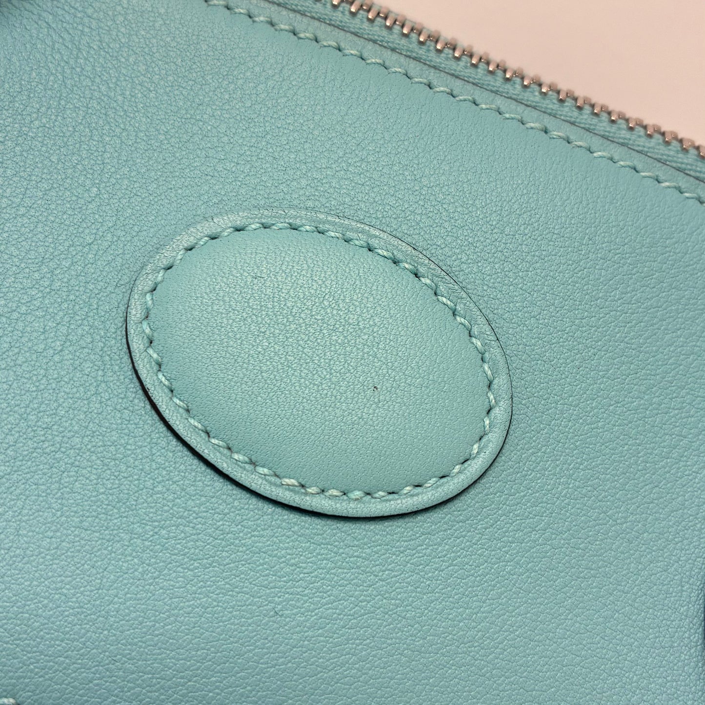 Hermes Aqua Swift Bolide 27 2way Shoulder Handbag