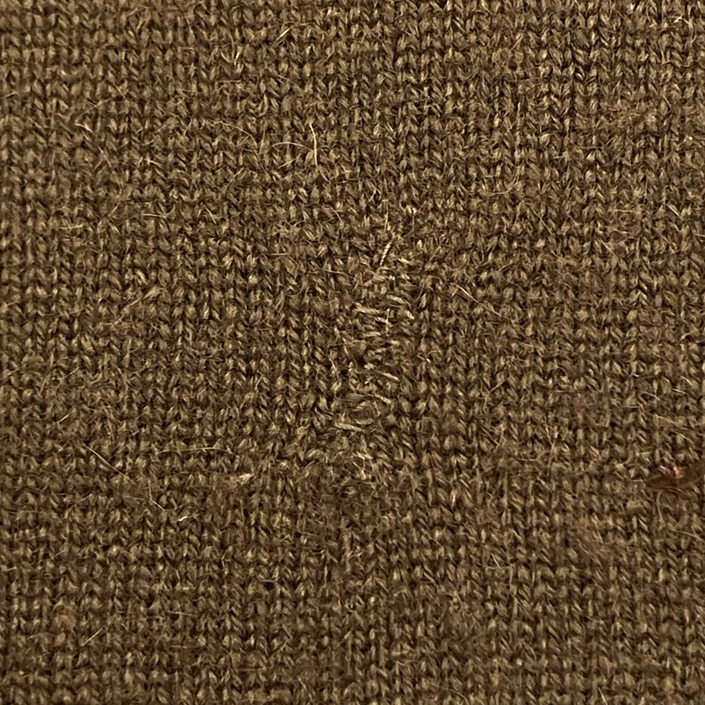 Chanel 1996 Short Sleeve Cashmere Sweater Khaki #44