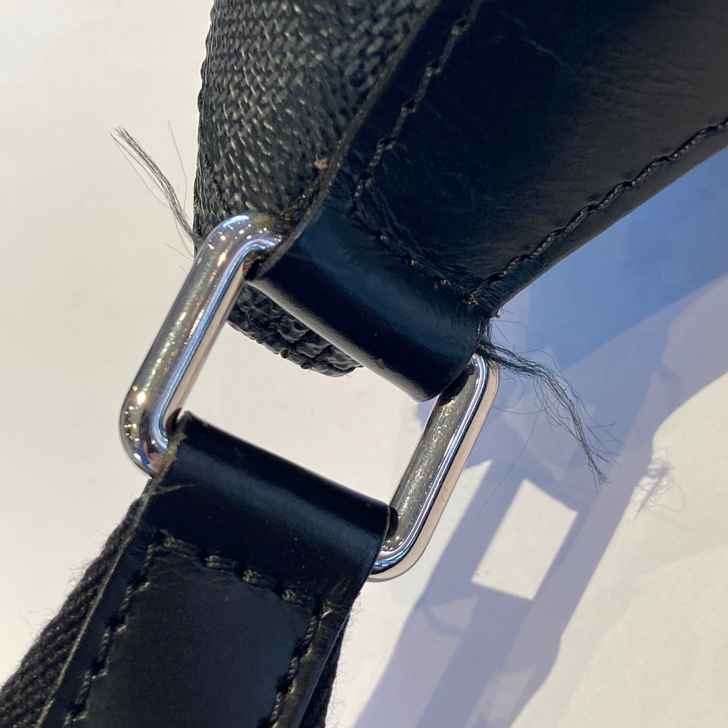 Louis Vuitton 2012 Damier Graphite Mick MM Shoulder Bag N41106