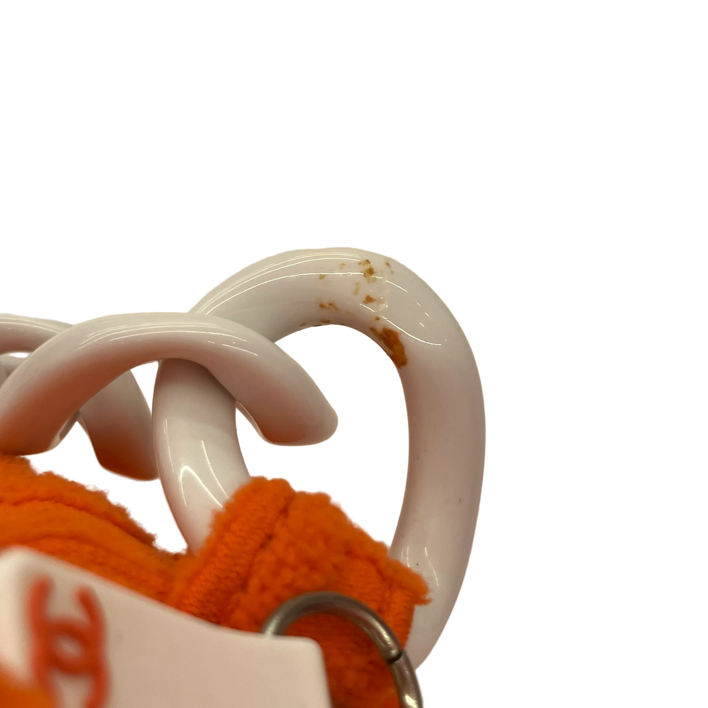 Chanel Orange Cotton Sport Line Handbag