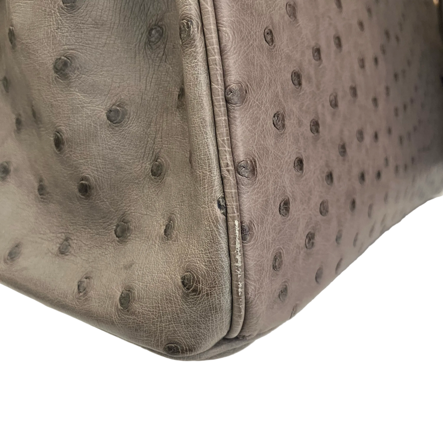 Hermes * Mousse Ostrich Birkin 30 Handbag