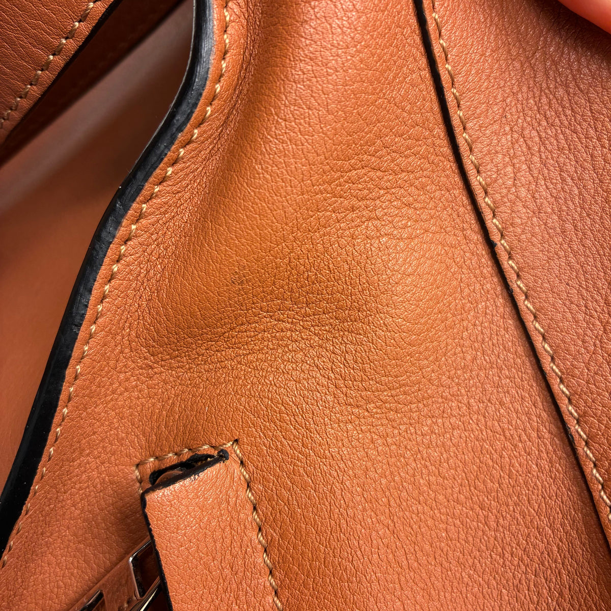 Loewe Brown Hammock 2way Shoulder Tote Handbag