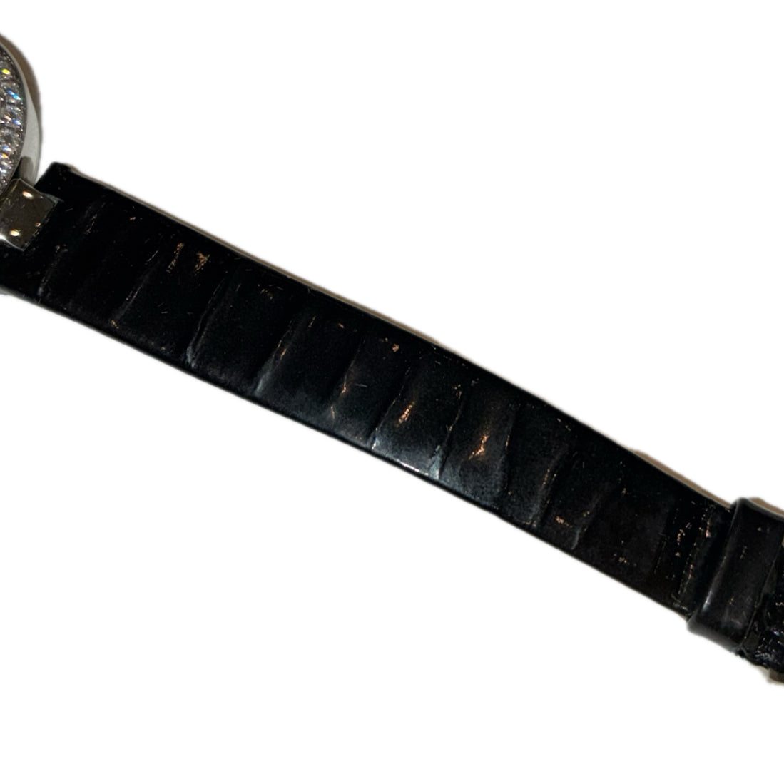 Omega Omegamania Quartz Watch 18KWG Diamond
