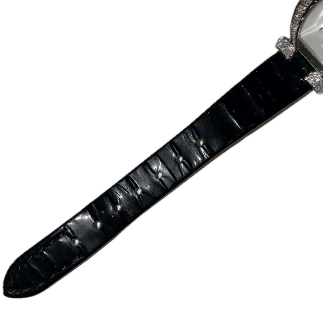 Omega Omegamania Quartz Watch 18KWG Diamond