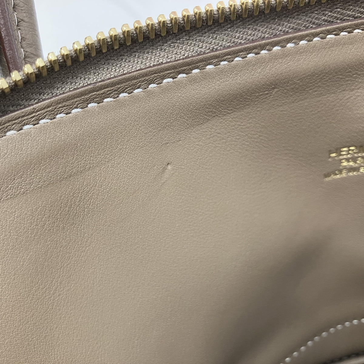 Hermes Etoupe Taurillon Clemence Bolide 31 2way Shoulder Handbag