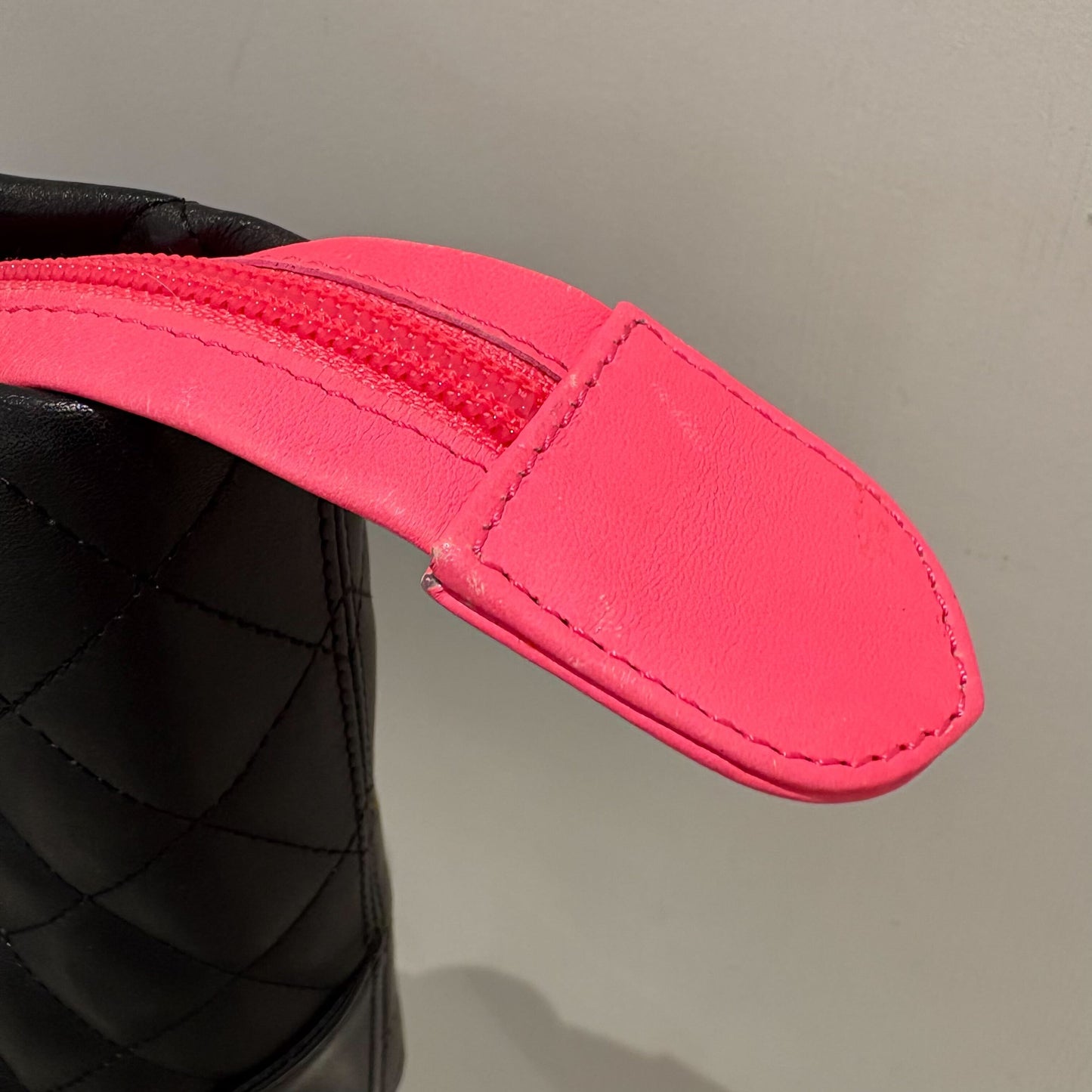 Chanel 2005-2006 Black Calfskin Cambon Ligne Tote Handbag