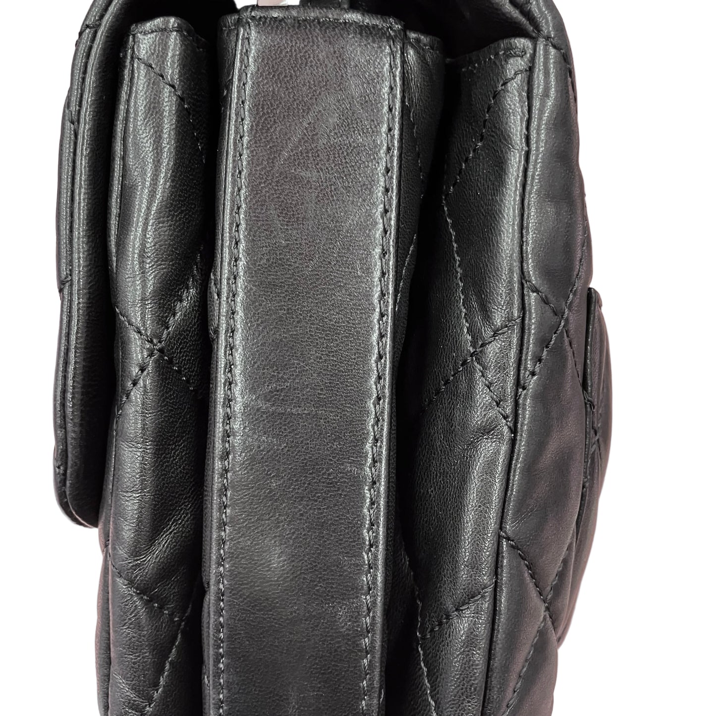 Chanel Black Lambskin Shoulder Bag