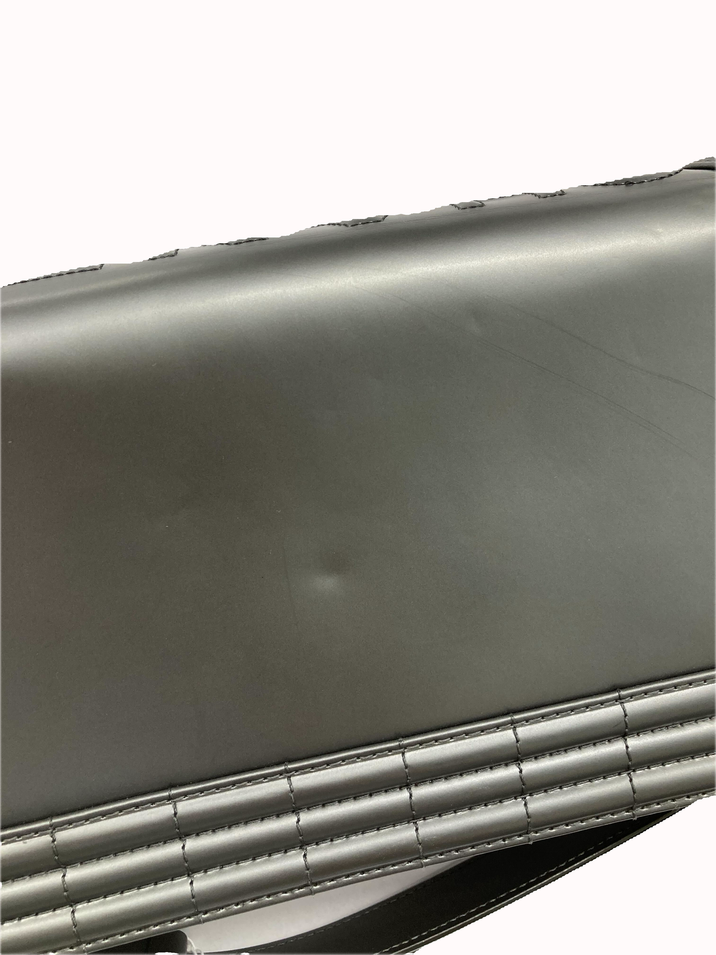 Boy Chanel 2012 Gray Patent Leather Medium Shoulder Bag