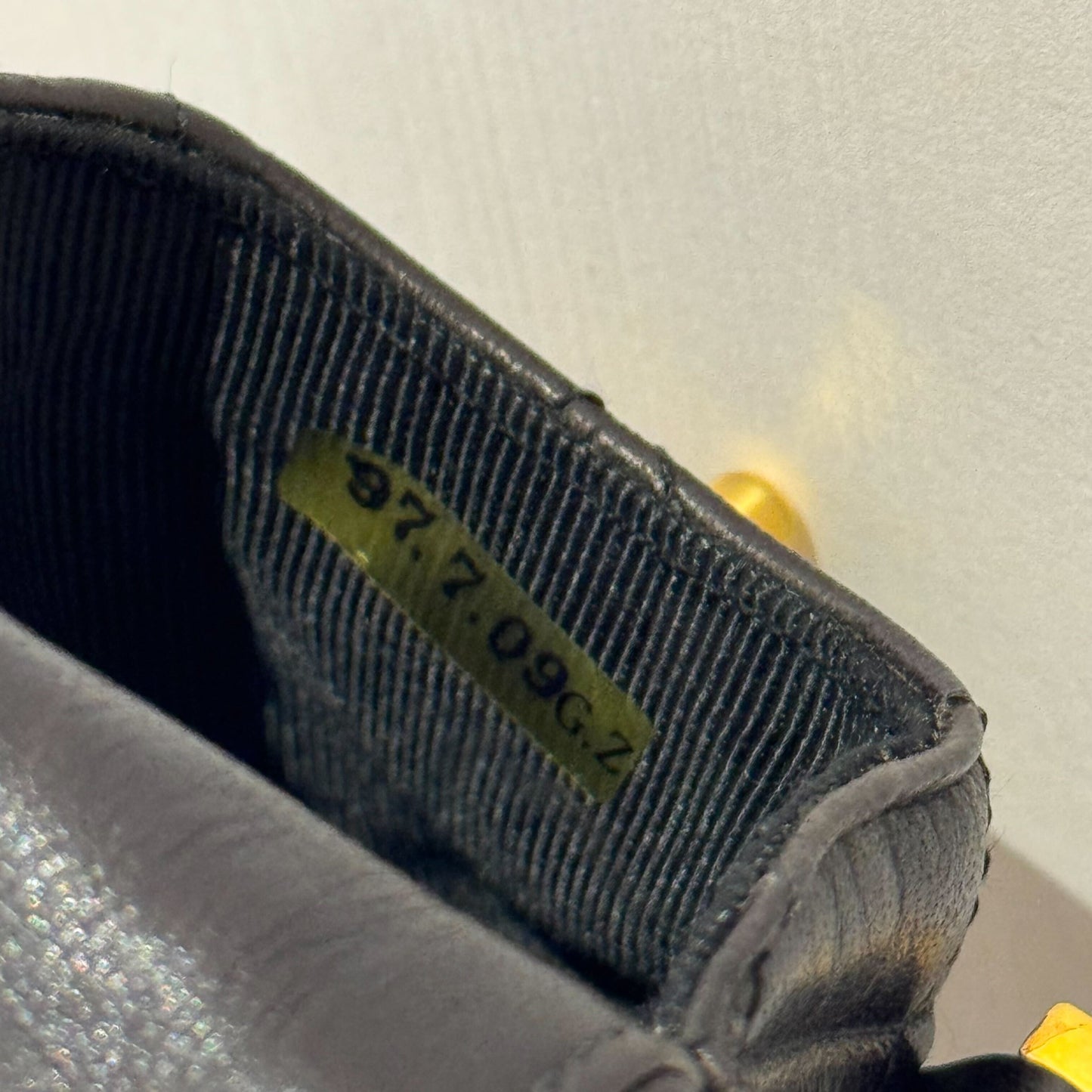 Chanel Black Folding Umbrella & Bag Set Small Good