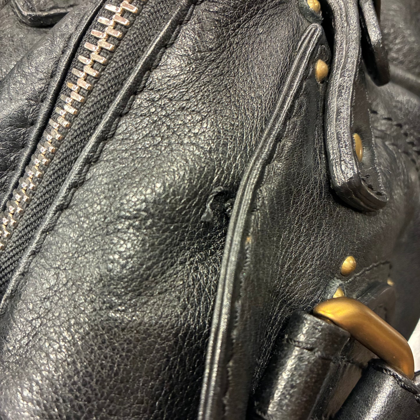 Chloe Black Leather Paddington Handbag