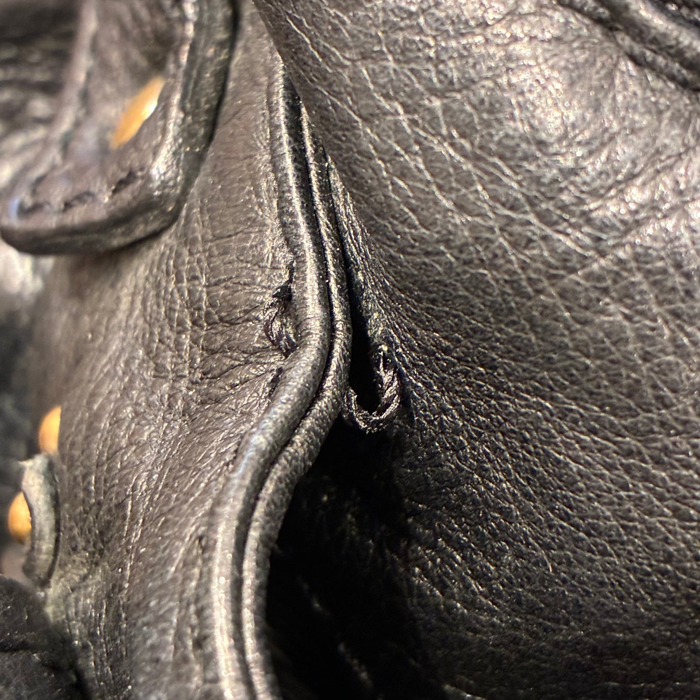 Chloe Black Leather Paddington Handbag