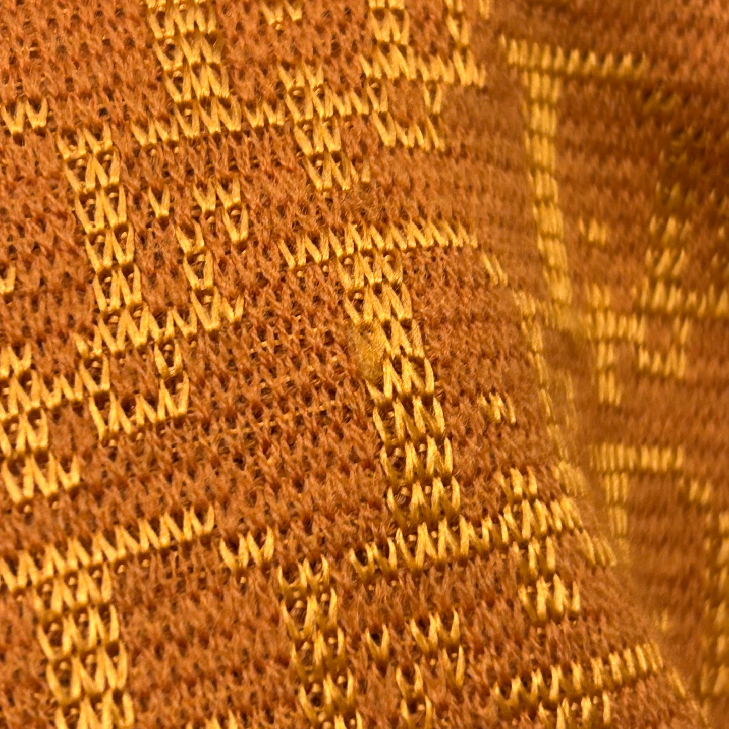 Damage Christian Dior Top Sweater Trotter Light Brown #M