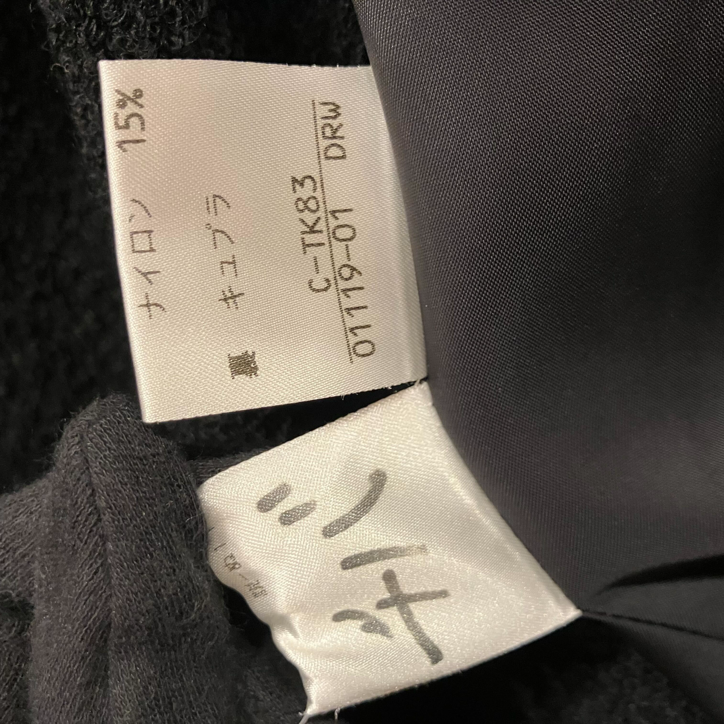 Burberrys Suit Jacket Skirt Black #13