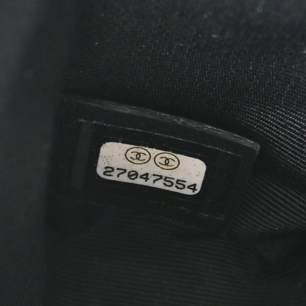 Boy Chanel Black Caviar Skin Small Chain Shoulder Bag