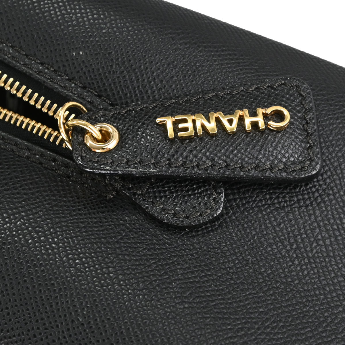 Chanel Black Calfskin Shoulder Tote Bag
