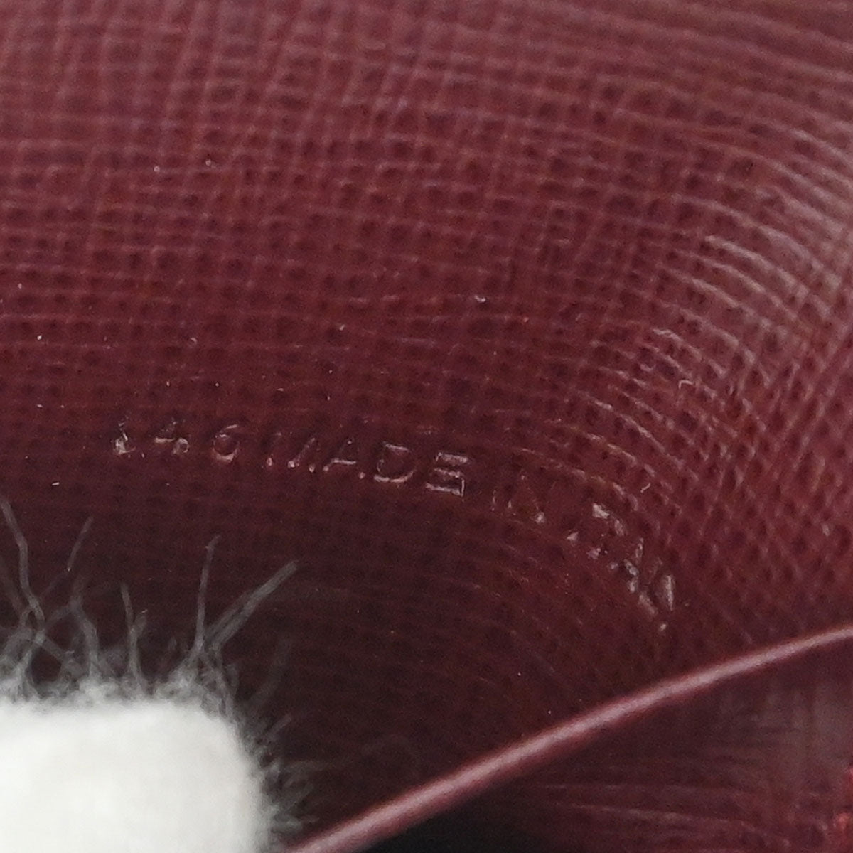 Cartier Must de Cartier Wallet Leather Bordeaux