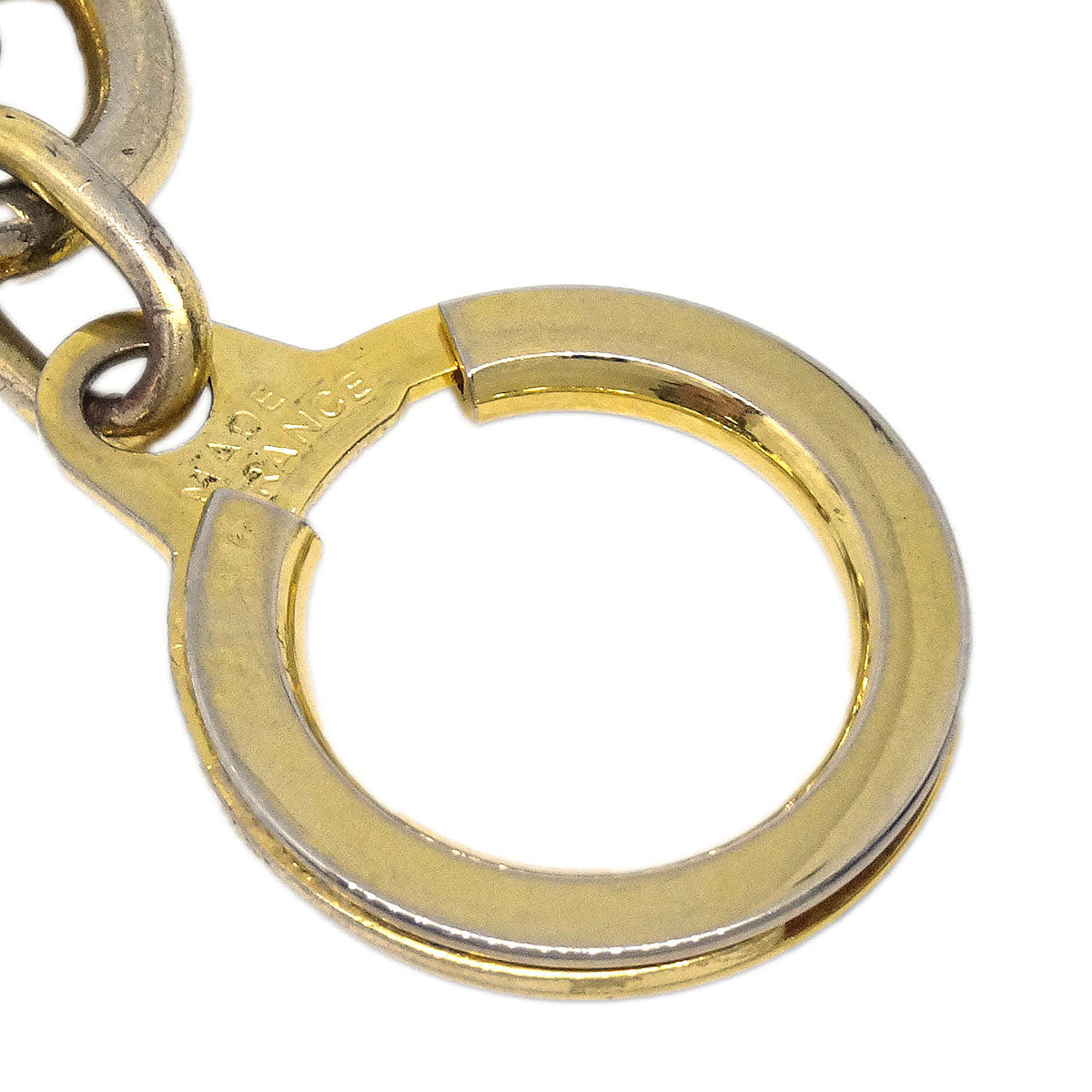 Louis Vuitton Anokre Bag Charm Key Holder Gold M62694 Small Good