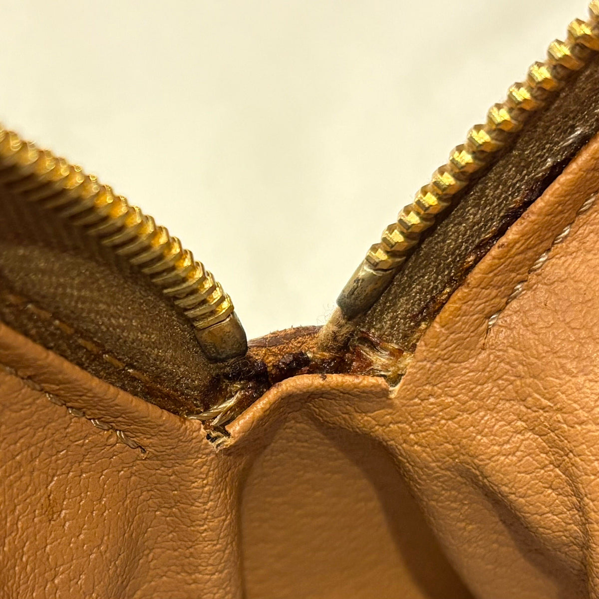 Celine Brown Macadam Handbag