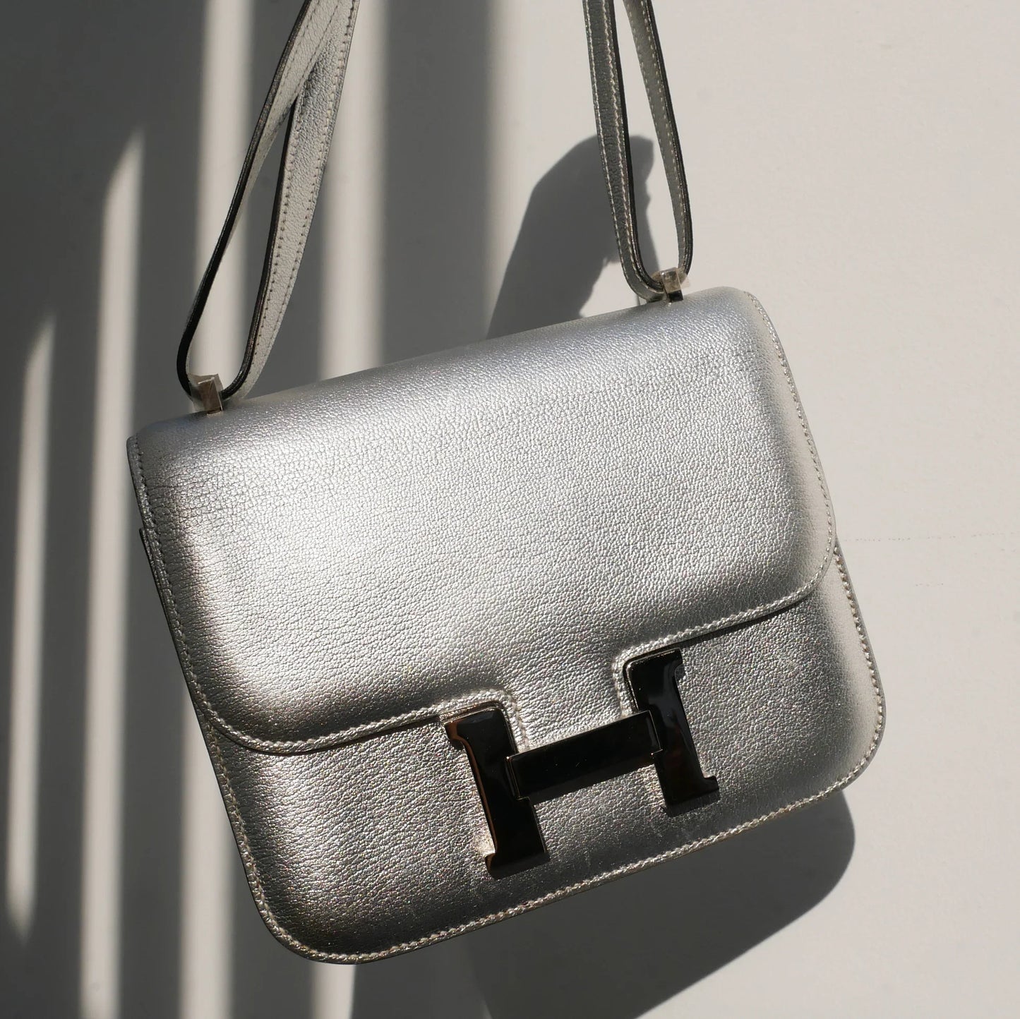 Hermes * 2004 Athens Olympics Limited Constance 18 Silver Chevre