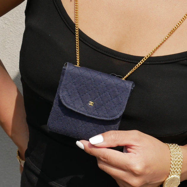 Chanel Necklace Mini Pouch