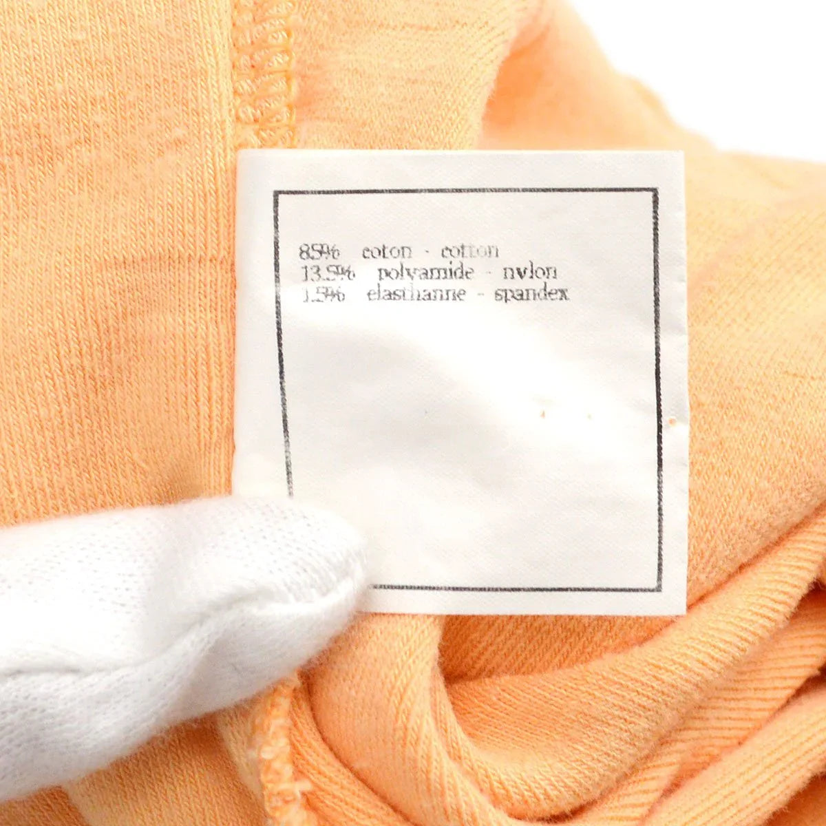 CHANEL 1996 Orange Velvet Dress