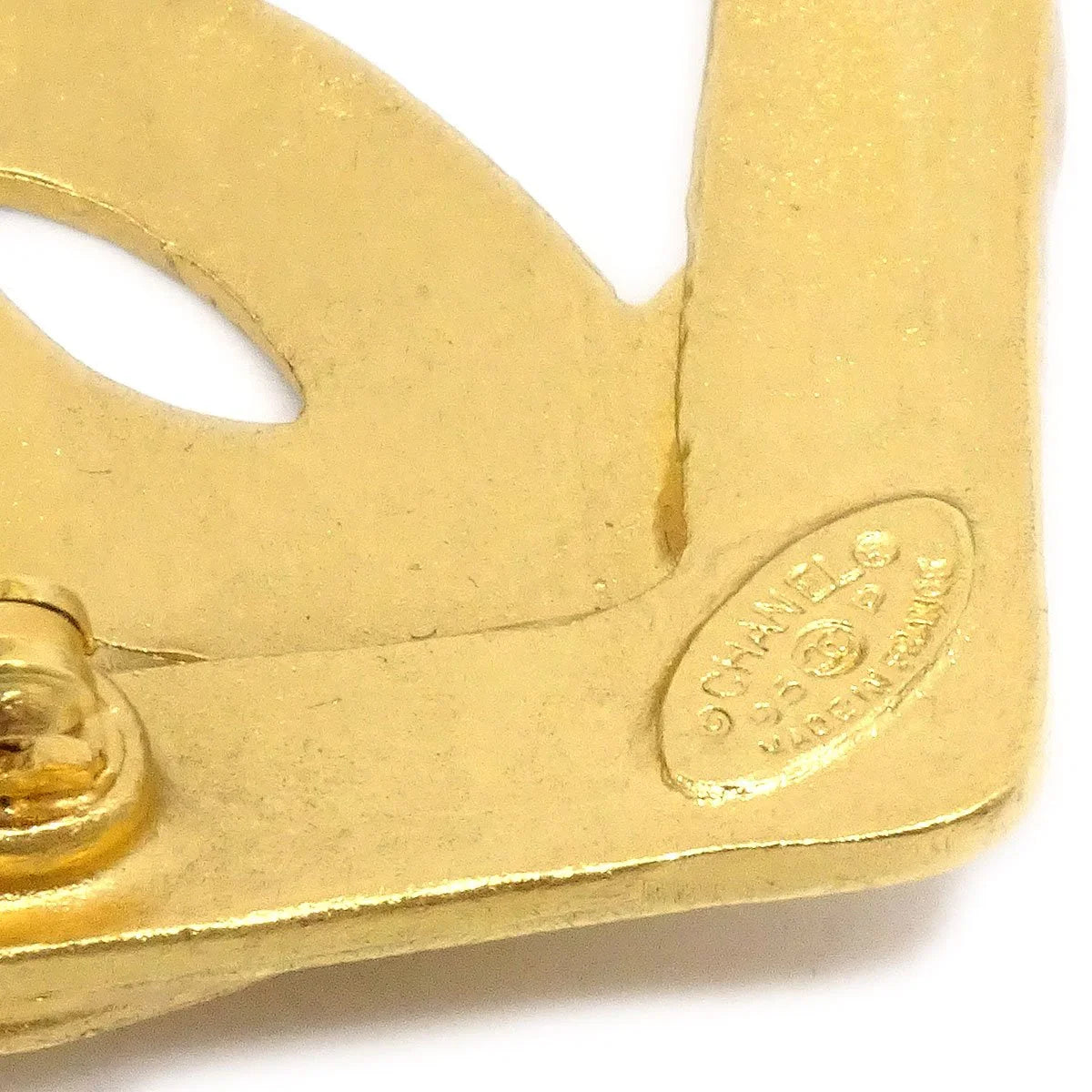 Chanel 1995 Heart Brooch
