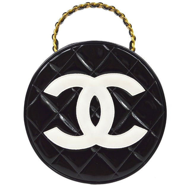 CHANEL 1995 Round Vanity Handbag – AMORE Vintage Tokyo