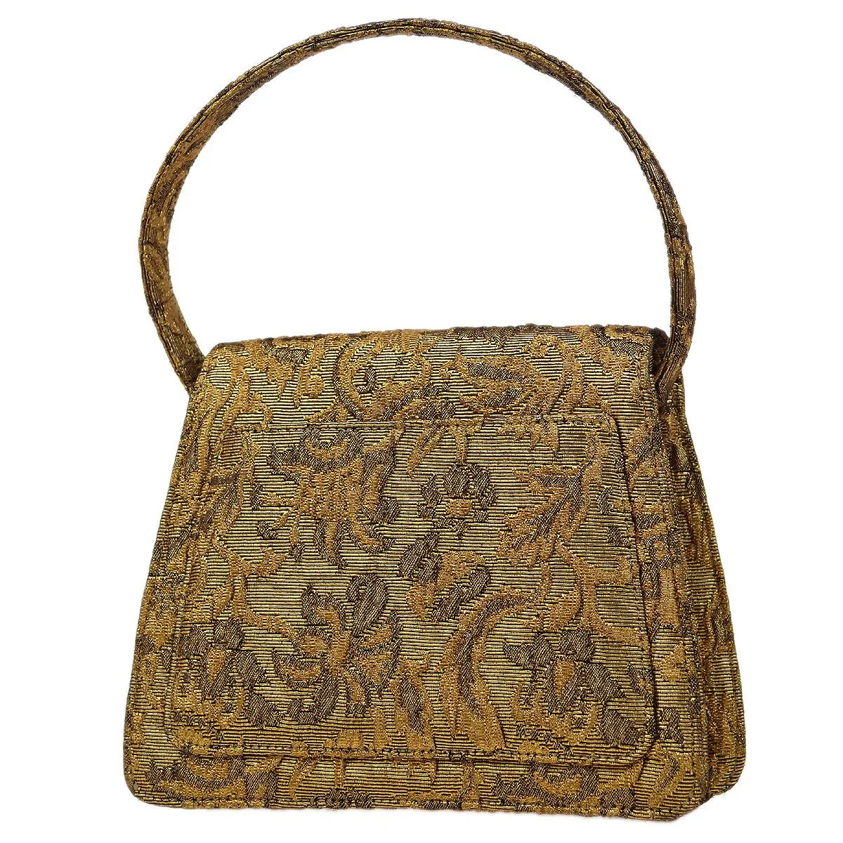 CHANEL * 1997-1999 Floral Jacquard Handbag
