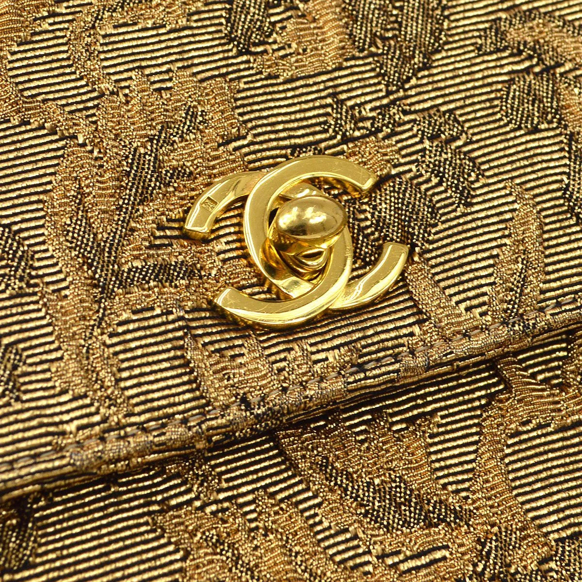 CHANEL * 1997-1999 Floral Jacquard Handbag