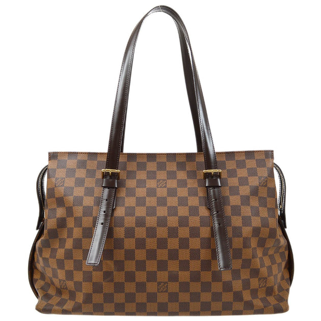 LOUIS VUITTON Handbag N51150 Brera Damier canvas Brown Brown Women Use –