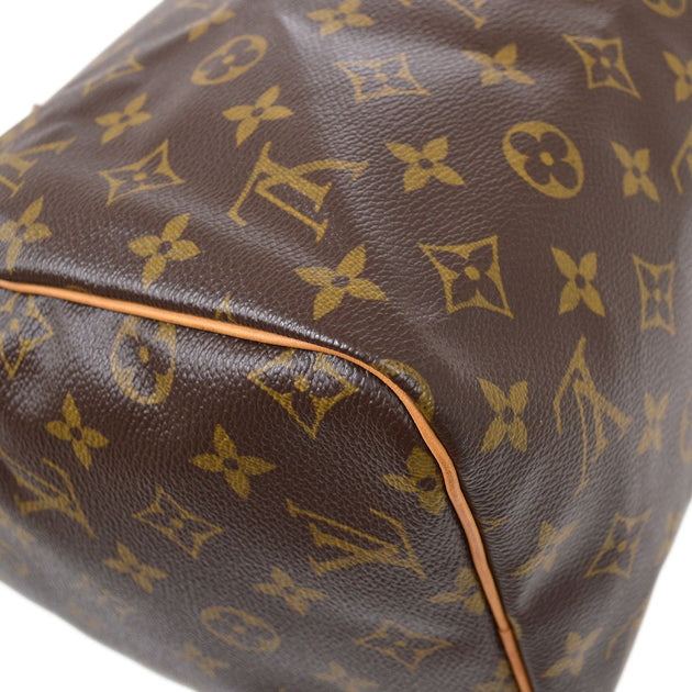 Louis Vuitton Brown, Pattern Print Monogram Sonatine