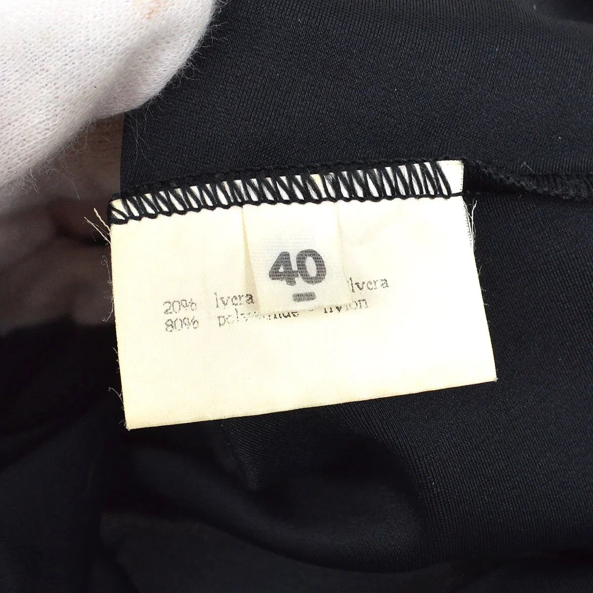 香奈儿(Chanel)1995春季黑色CC裁剪#40