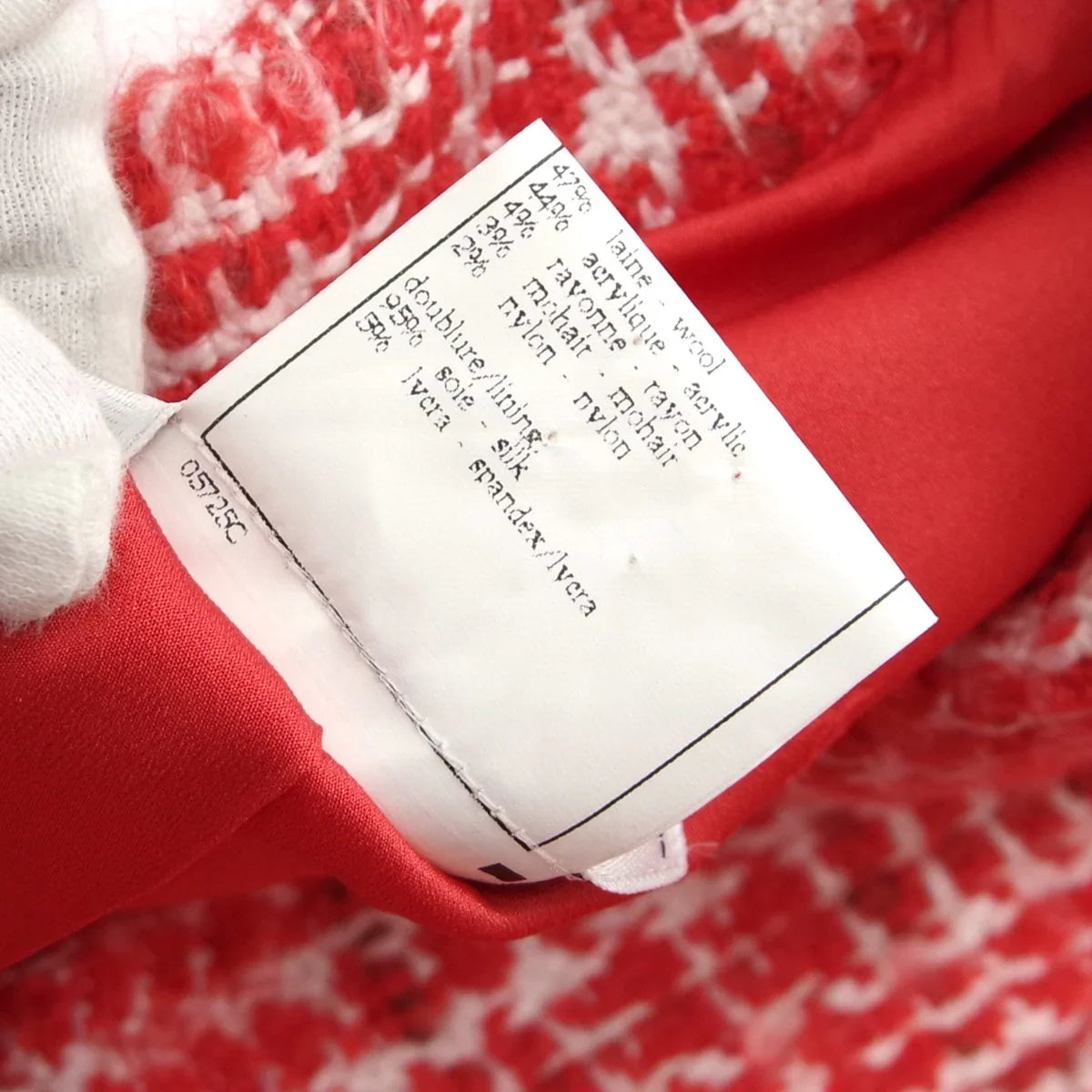Chanel 1997 Checked Tweed Jacket #36