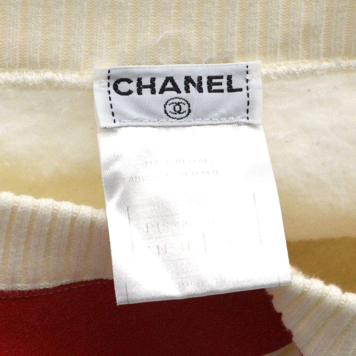 Chanel 2001 Mademoiselle印刷运动衫#42