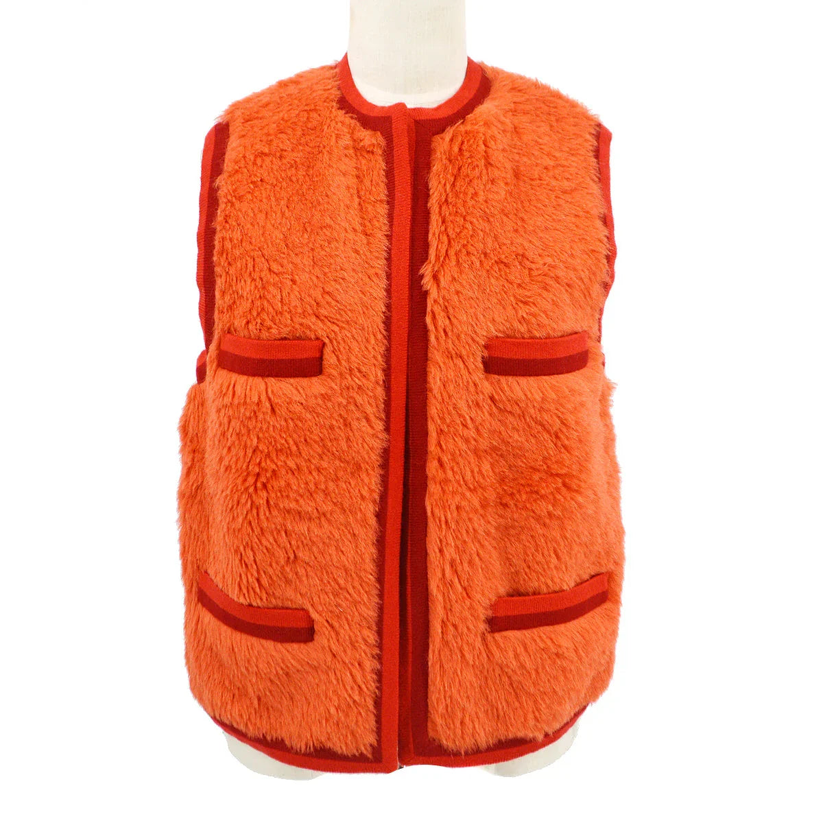 Chanel Fall 1994 CC open front vest #34