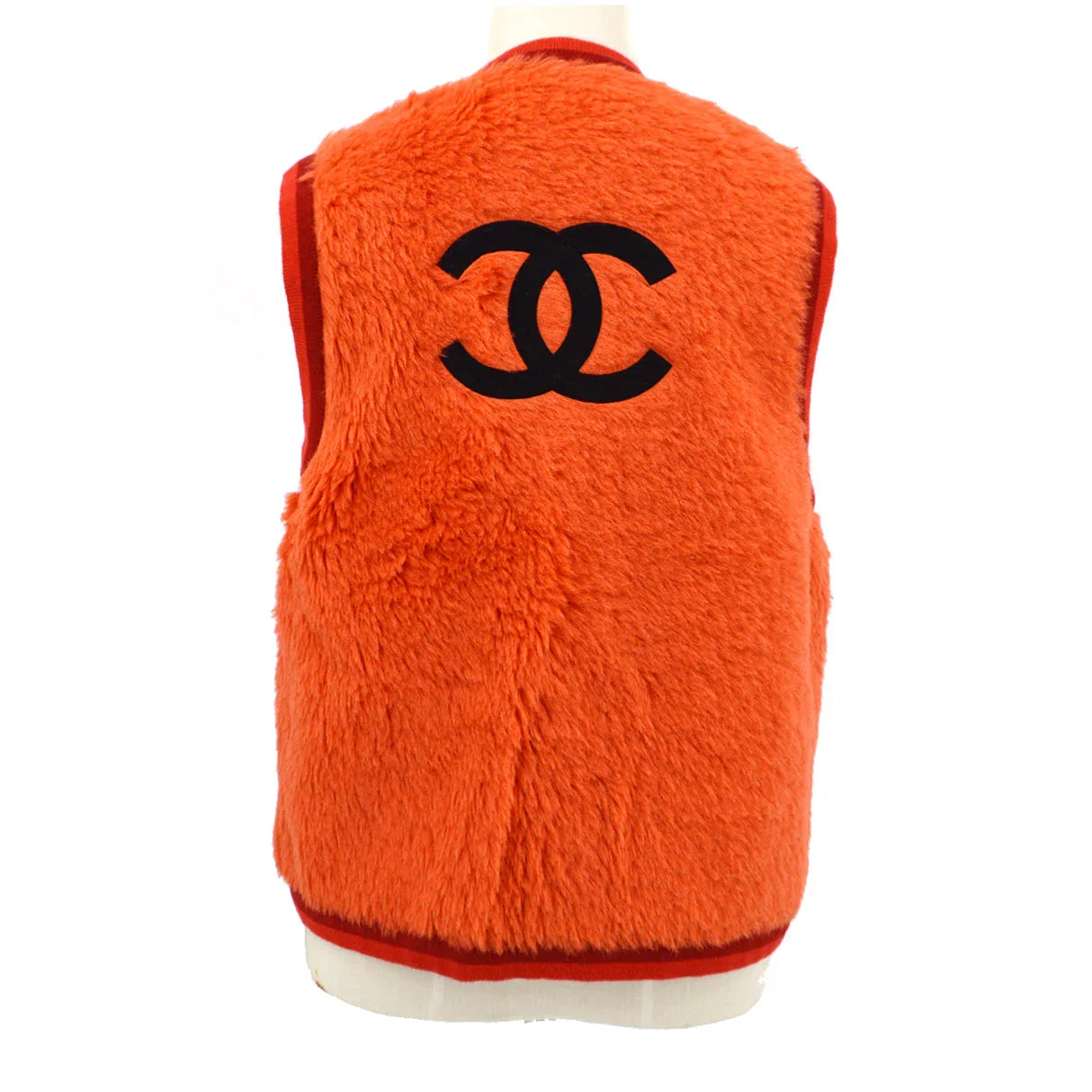 Chanel Fall 1994 CC open front vest #34