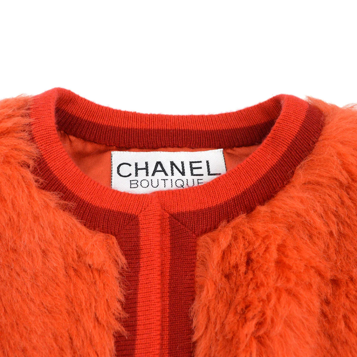 Chanel Fall 1994 CC open front vest #34