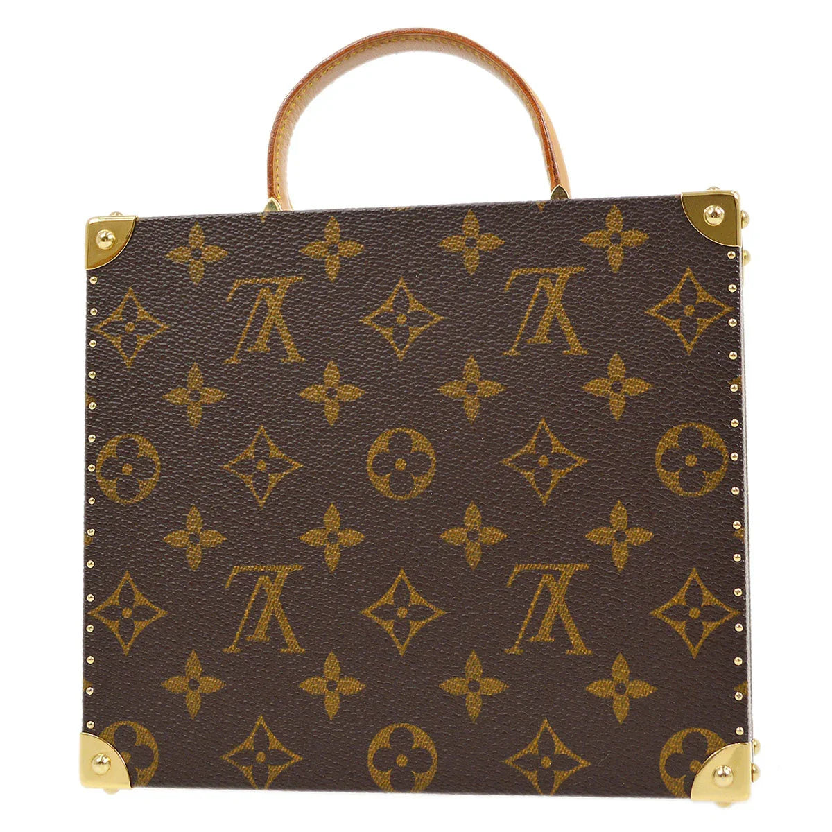 Louis Vuitton * 2007 MOCA Limited Jewelry Case Monogram LV Hand M92477