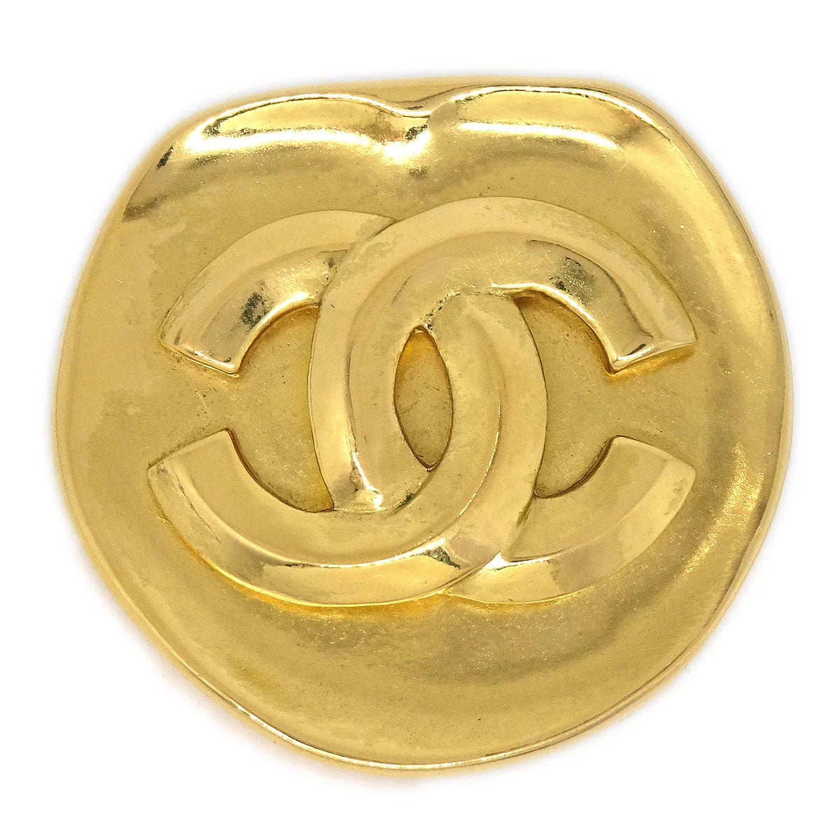 CHANEL 1996 Brooch Pin Gold