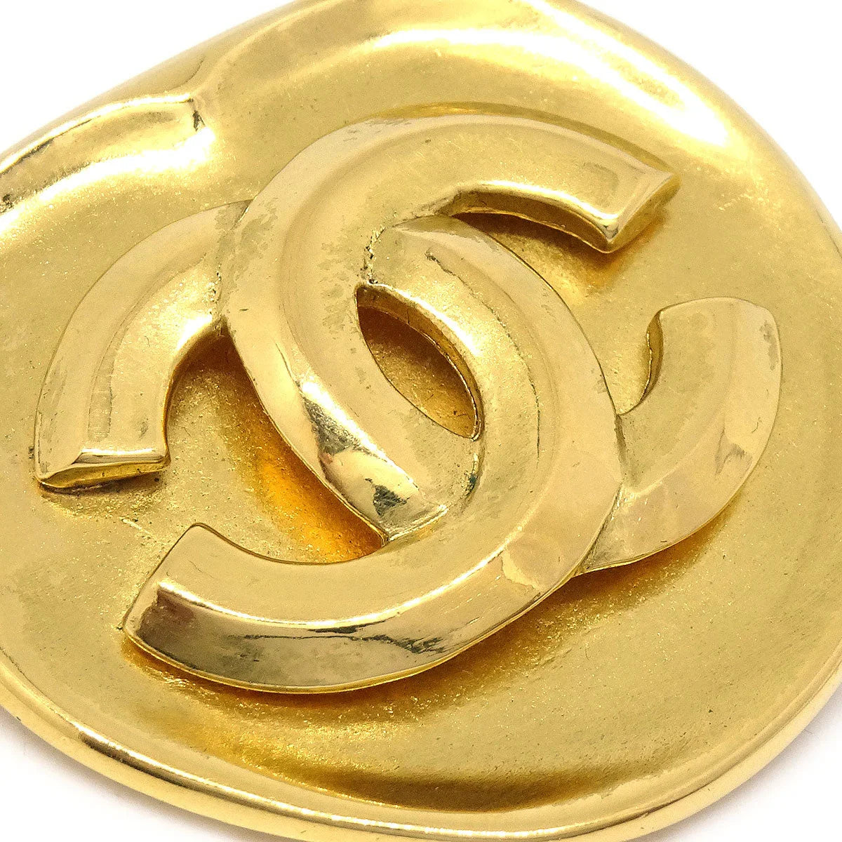 CHANEL 1996 Brooch Pin Gold