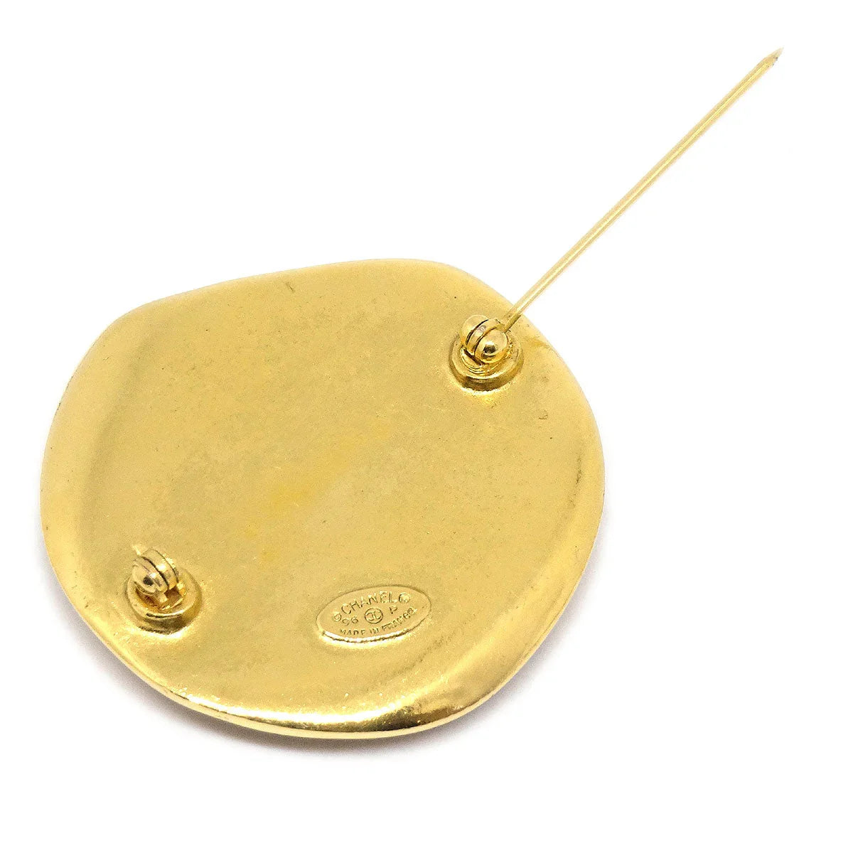 CHANEL 1996 Brooch Pin Gold