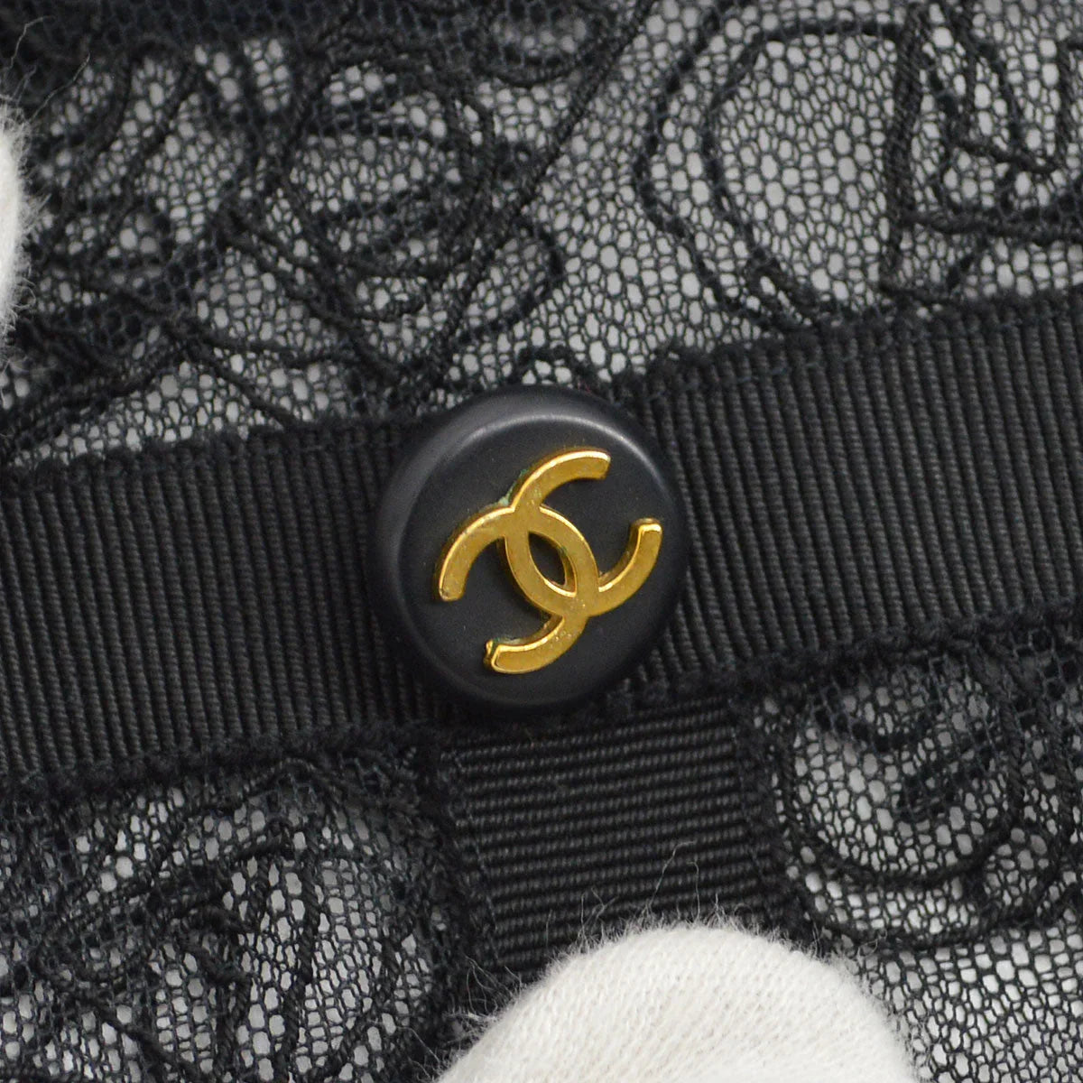 Chanel 1994徽标插入蕾丝夹克#38