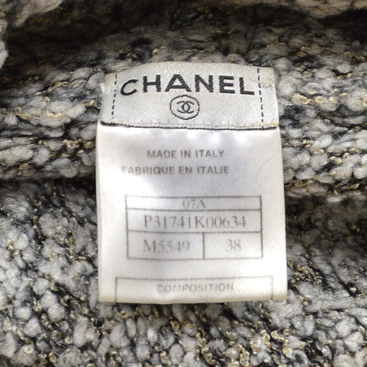 Chanel 2007 CC Penguin-Motif针织连帽衫#38