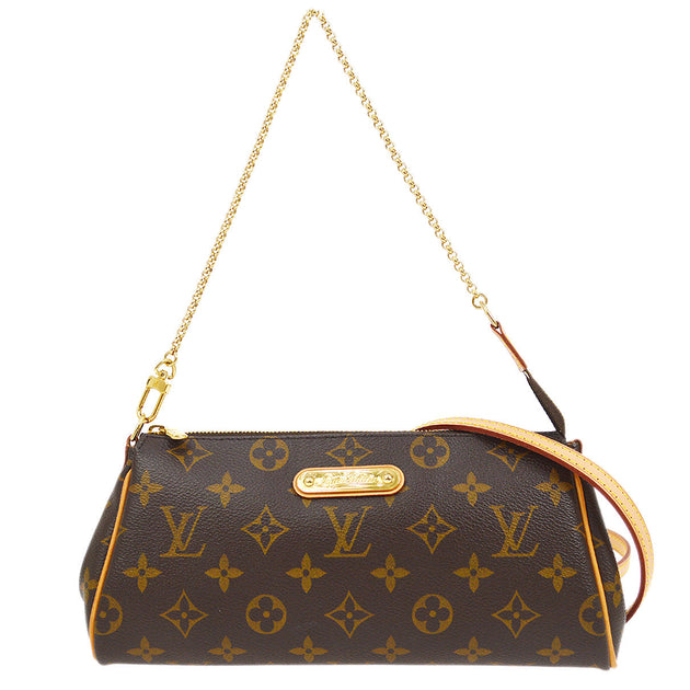 LOUIS VUITTON LV Monogram Eva Shoulder Pouch Bag M95567 Vintage