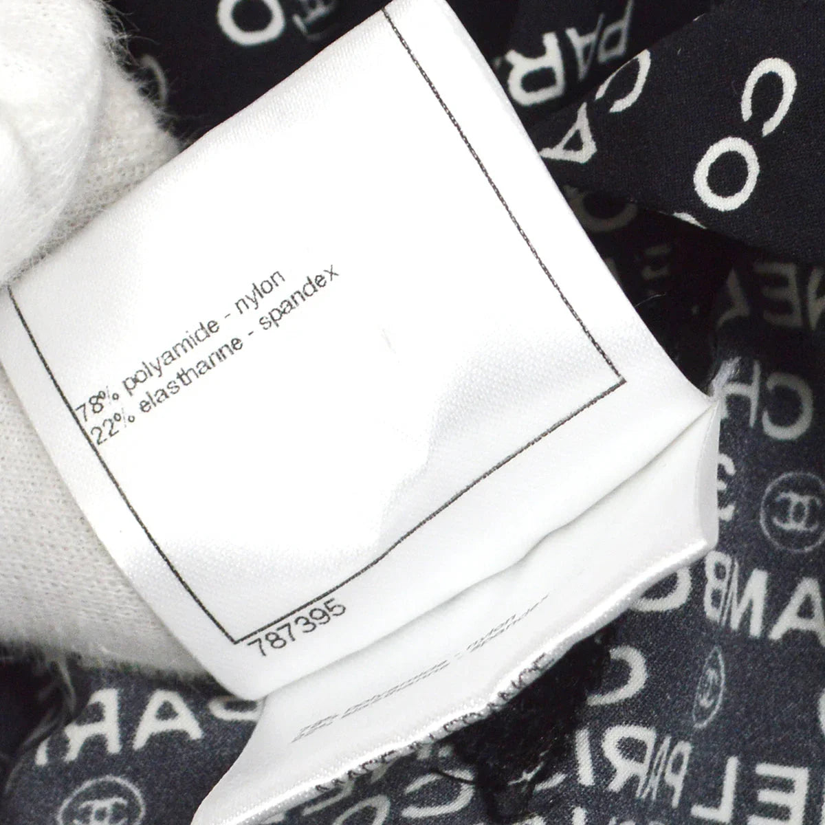 Chanel 2009春季徽标印刷V领T恤#34