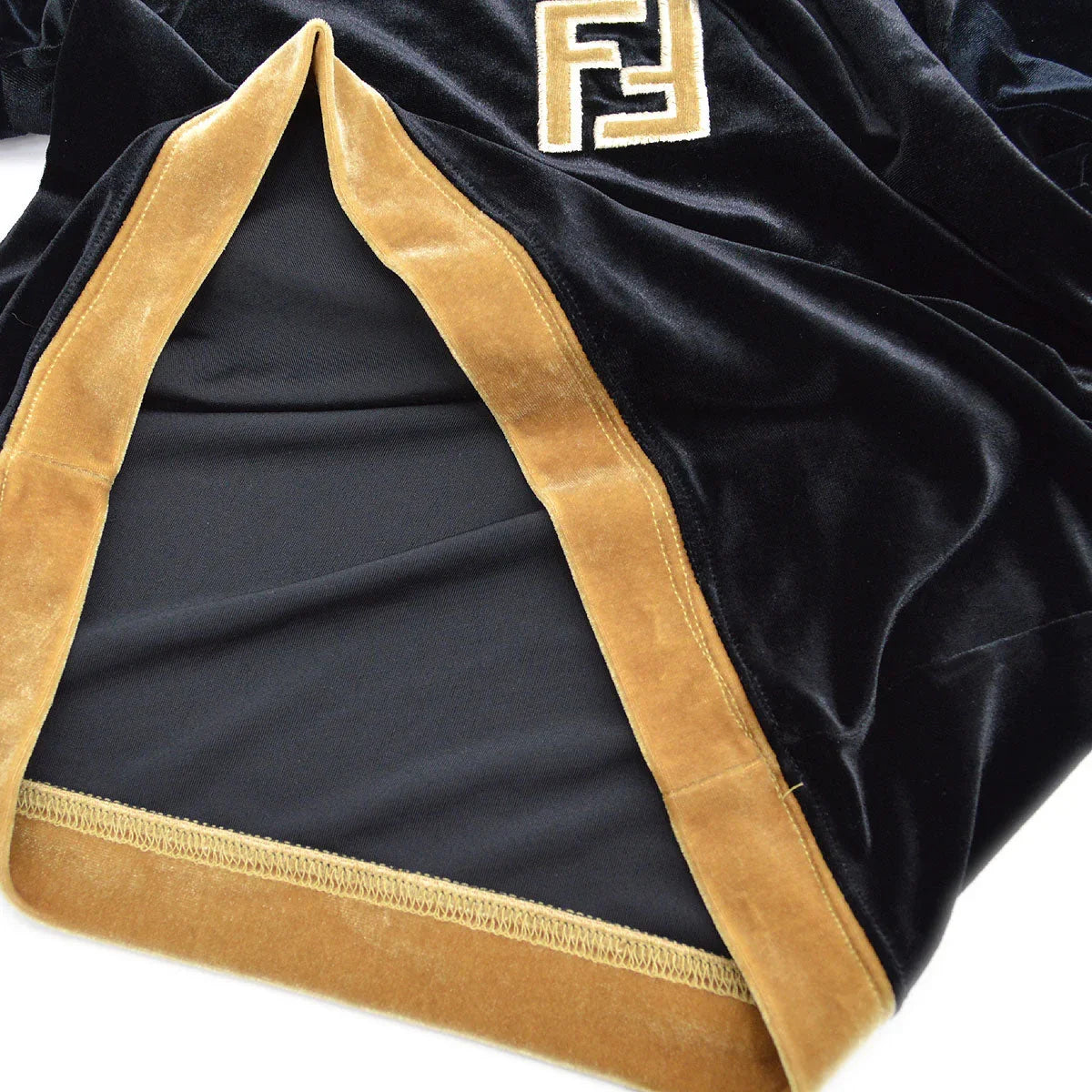 FENDI FF patch long-sleeved T-shirt