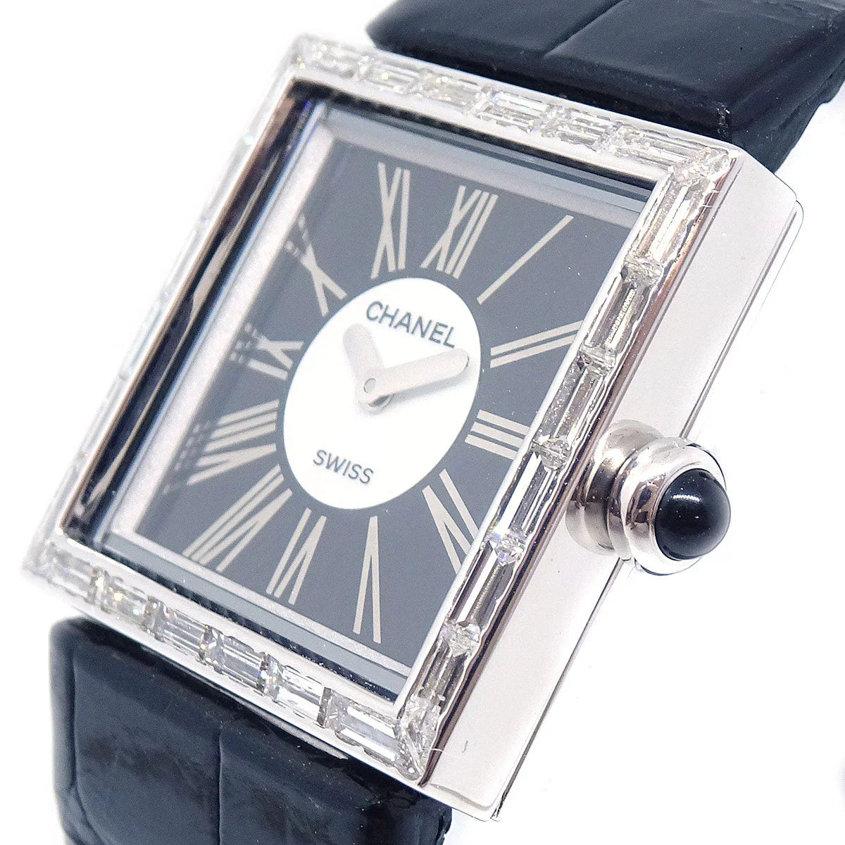 Chanel Matelasse Watch 18KWG Diamond